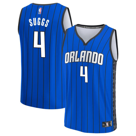 Jalen Suggs  Orlando Magic Fanatics Branded Fast Break Jersey - Blue - Statement Edition