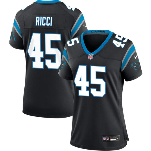 Giovanni Ricci Carolina Panthers Nike Women's Game Jersey - Black