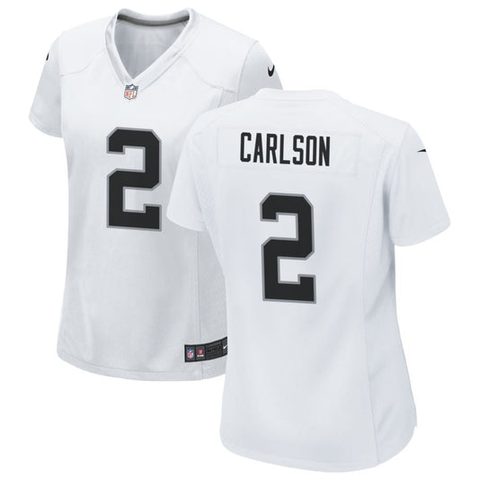 Daniel Carlson Las Vegas Raiders Nike Women's Game Jersey - White