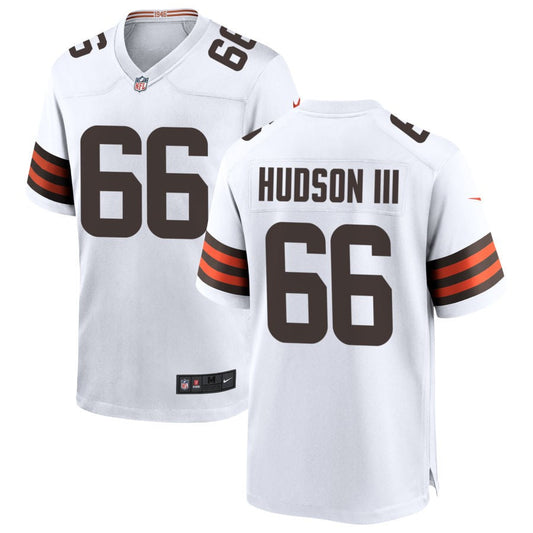 James Hudson III Cleveland Browns Nike Game Jersey - White