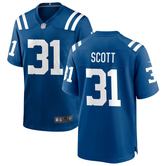 Daniel Scott Nike Indianapolis Colts Game Jersey - Royal