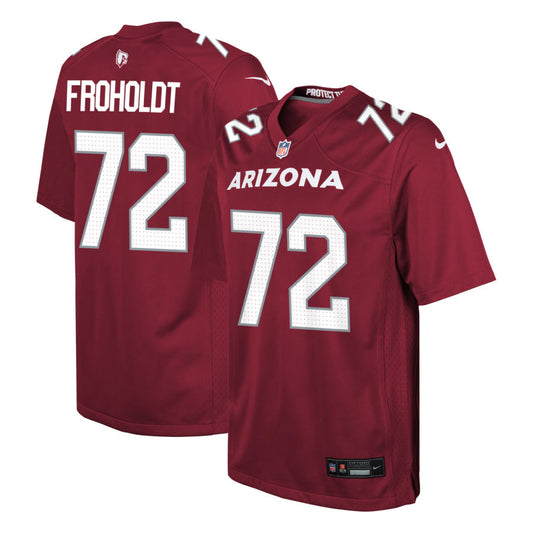 Hjalte Froholdt  Arizona Cardinals Nike Youth Game Jersey - Cardinal