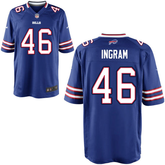 Ja'Marcus Ingram Buffalo Bills Nike Youth Game Jersey - Royal