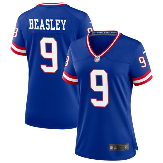 Cole Beasley New York Giants Nike Women's Classic Game Jersey - Royal