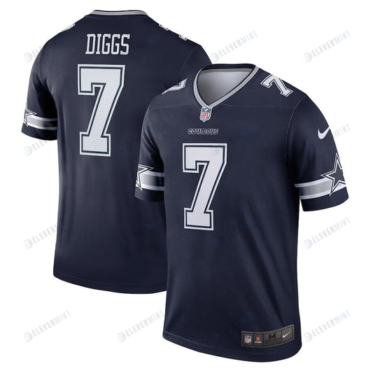 Trevon Diggs 7 Dallas Cowboys Legend Jersey - Navy