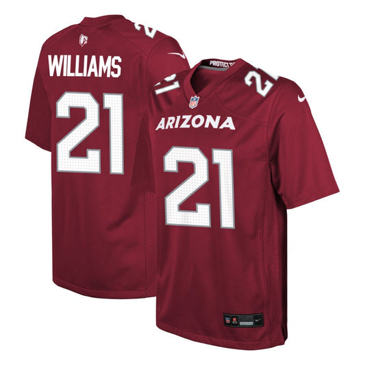 Garrett Williams  Arizona Cardinals Nike Youth Game Jersey - Cardinal