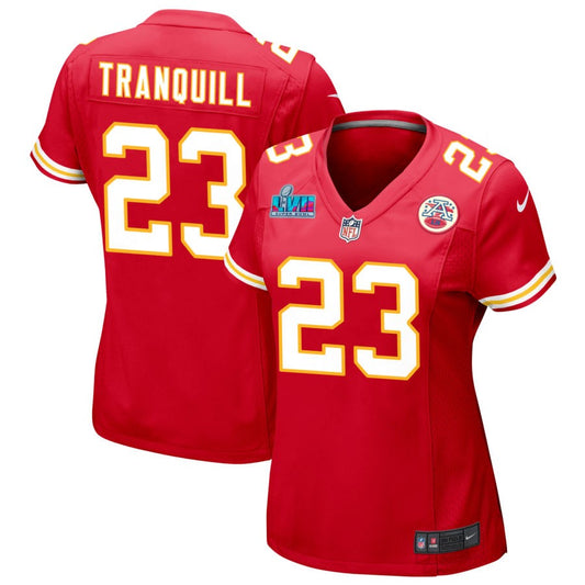 Drue Tranquill Kansas City Chiefs Nike Women's Super Bowl LVII Game Jersey - Red