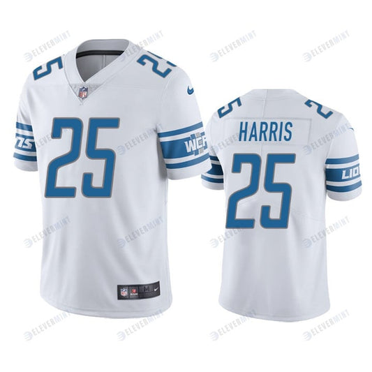 Detroit Lions Will Harris 25 White Vapor Limited Jersey