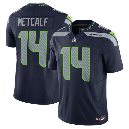 DK Metcalf Seattle Seahawks Nike Vapor F.U.S.E. Limited Jersey - College Navy