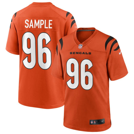 Cam Sample Cincinnati Bengals Nike Youth Alternate Game Jersey - Orange