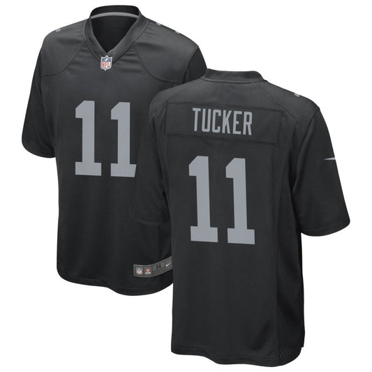 Tre Tucker Las Vegas Raiders Nike Game Jersey - Black