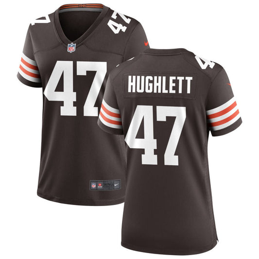 Charley Hughlett Nike Cleveland Browns Women's Game Jersey - Brown