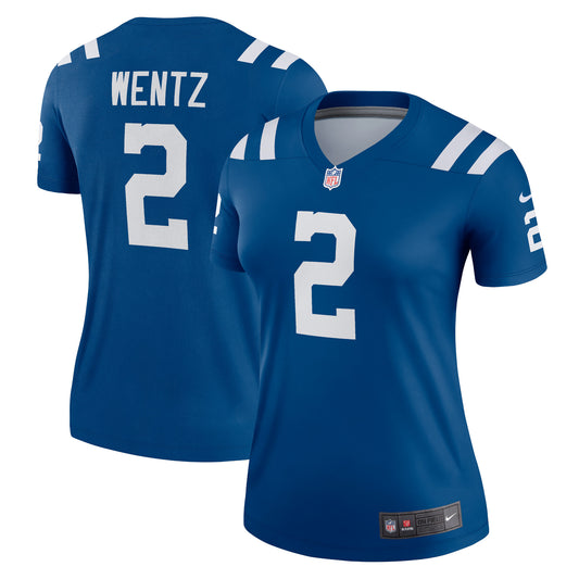 Carson Wentz Indianapolis Colts Nike Women's Legend Jersey - Royal