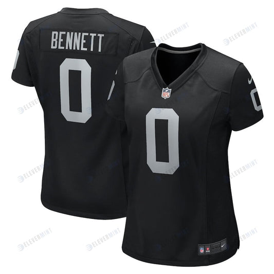 Jakorian Bennett 0 Las Vegas Raiders Women Game Jersey - Black