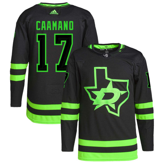 Nick Caamano Dallas Stars adidas Alternate Primegreen Authentic Pro Jersey - Black