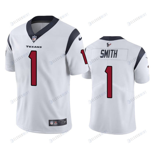 Houston Texans Tremon Smith 1 White Vapor Limited Jersey - Men's