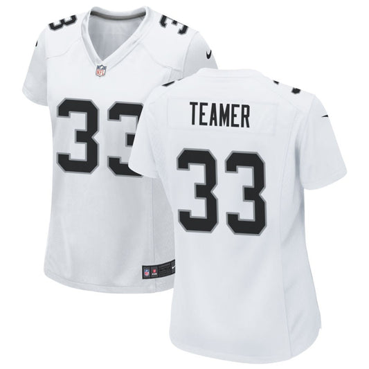 Roderic Teamer Las Vegas Raiders Nike Women's Game Jersey - White