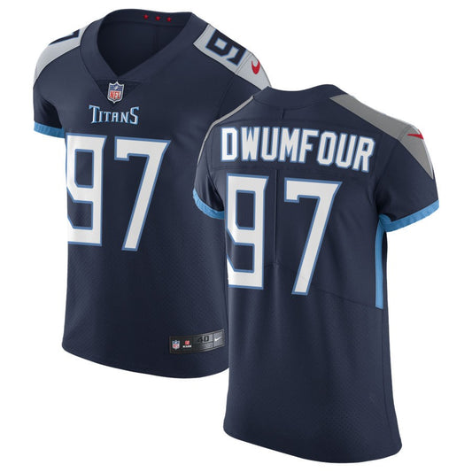 Michael Dwumfour Tennessee Titans Nike Vapor Untouchable Elite Jersey - Navy