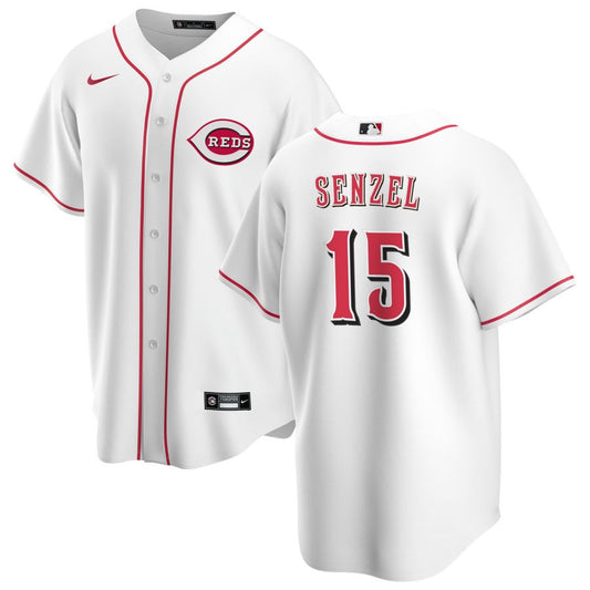 Nick Senzel Cincinnati Reds Nike Home Replica Jersey - White