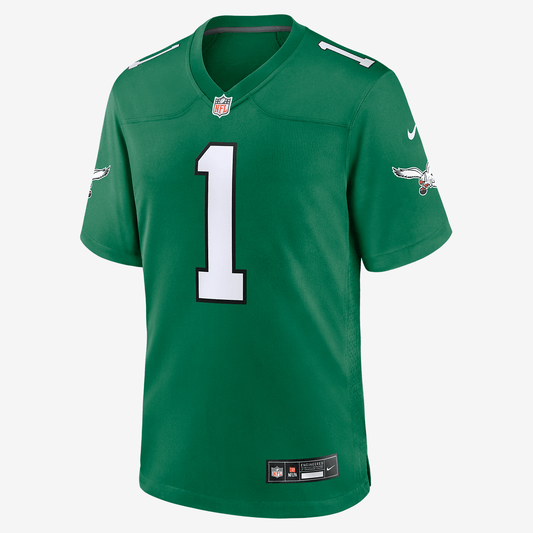 Jalen Hurts Philadelphia Eagles Men's Nike NFL Game Football Jersey - Kelly Green