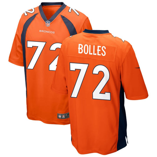 Garett Bolles Denver Broncos Nike Game Jersey - Orange