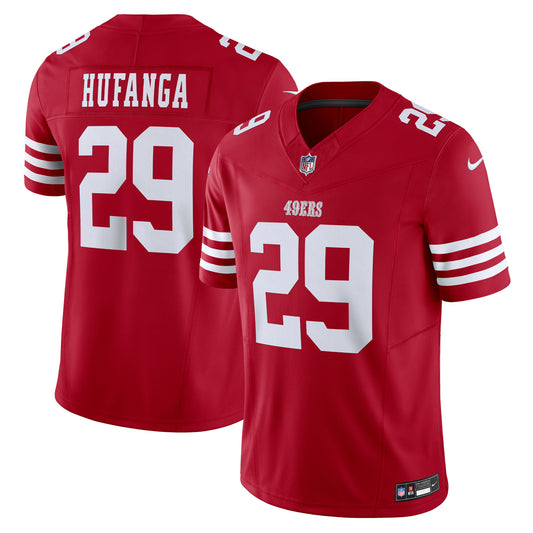 Talanoa Hufanga San Francisco 49ers Nike  Vapor F.U.S.E. Limited Jersey - Scarlet