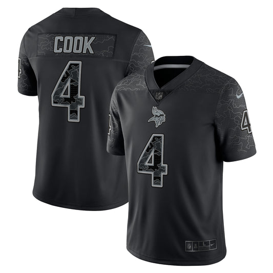 Dalvin Cook Minnesota Vikings Nike RFLCTV Limited Jersey - Black