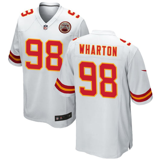 Tershawn Wharton Kansas City Chiefs Nike Game Jersey - White