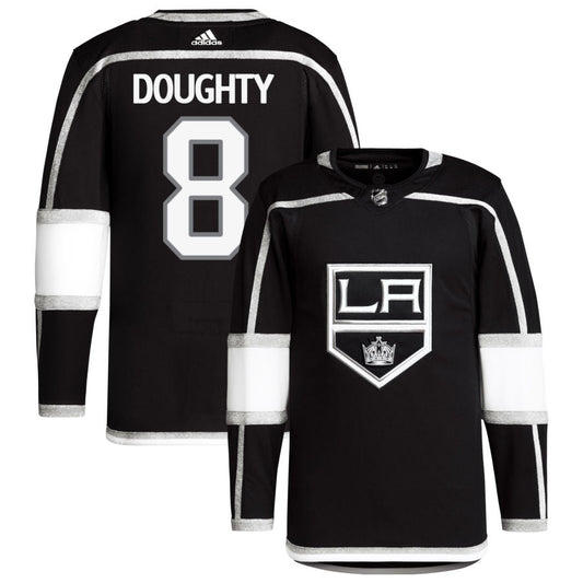 Drew Doughty Los Angeles Kings adidas Home Primegreen Authentic Pro Jersey - Black