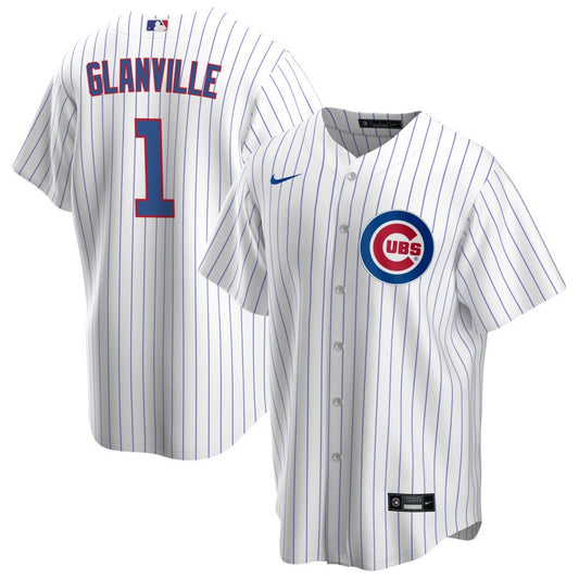 Doug Glanville Chicago Cubs Nike Home RetiredReplica Jersey - White