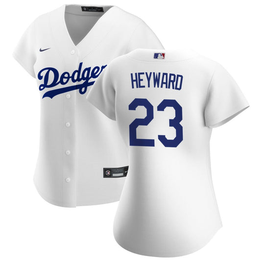 Jason Heyward Los Angeles Dodgers Nike Women's Home Replica Jersey - White