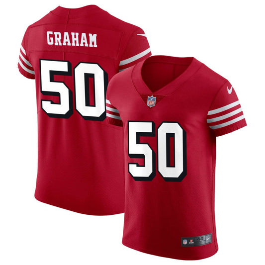 Jalen Graham San Francisco 49ers Nike Alternate Vapor Elite Jersey - Scarlet