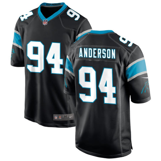 Henry Anderson Carolina Panthers Nike Game Jersey - Black