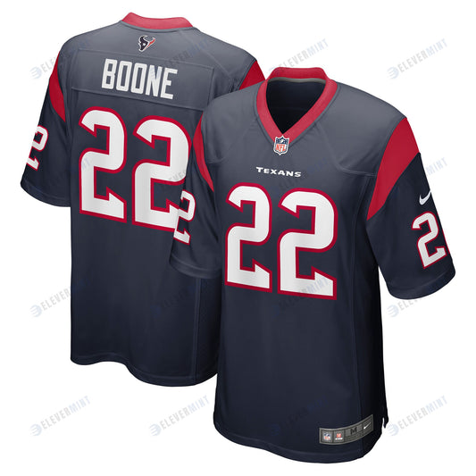 Mike Boone 22 Houston Texans Game Jersey - Navy