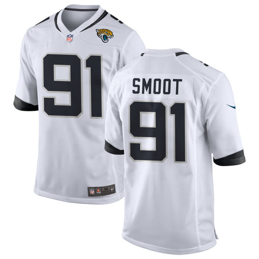 Dawuane Smoot Jacksonville Jaguars Nike Youth Game Jersey - White