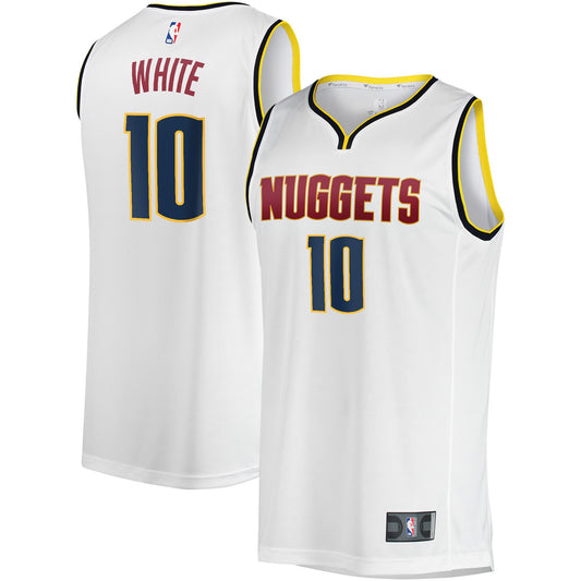 Jack White Denver Nuggets Fanatics Branded Youth Fast Break Player Jersey - Association Edition - White