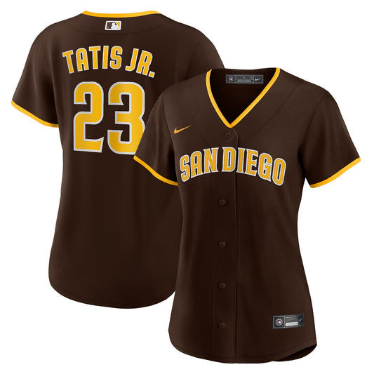 Fernando Tat??s Jr. San Diego Padres Nike Women's Road Replica Player Jersey - Brown