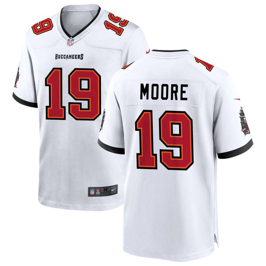 David Moore Nike Tampa Bay Buccaneers Game Jersey - White