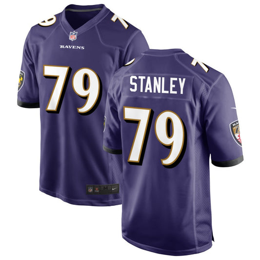 Ronnie Stanley Baltimore Ravens Nike Game Jersey - Purple