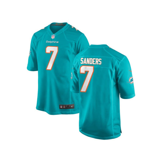 Jason Sanders Miami Dolphins Nike Youth Game Jersey - Aqua