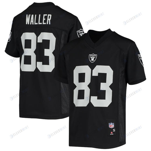 Darren Waller 83 Las Vegas Raiders YOUTH Jersey - Black