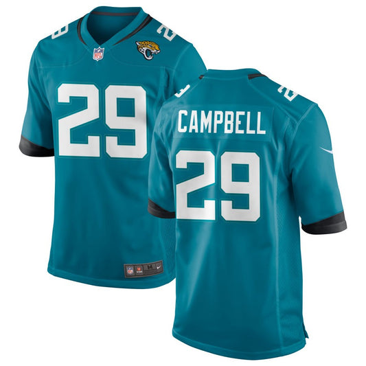 Tevaughn Campbell Jacksonville Jaguars Nike Alternate Game Jersey - Teal