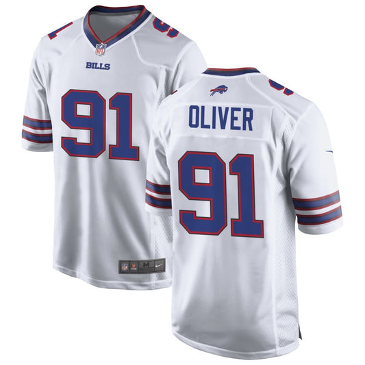 Ed Oliver Buffalo Bills Nike Game Jersey - White