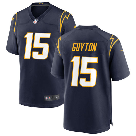 Jalen Guyton Los Angeles Chargers Nike Alternate Game Jersey - Navy