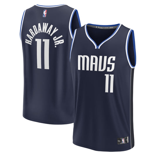 Tim Hardaway Jr. Dallas Mavericks Fanatics Branded Fast Break Replica Player Jersey - Statement Edition - Navy