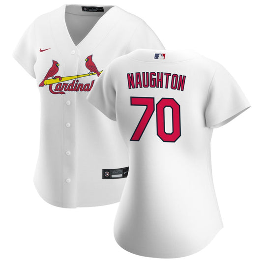 Packy Naughton St. Louis Cardinals Nike Women's Home Replica Jersey - White