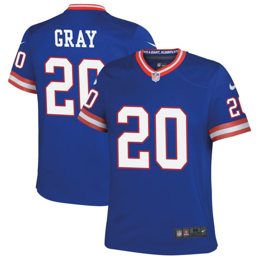 Eric Gray New York Giants Nike Youth Classic Game Jersey - Royal