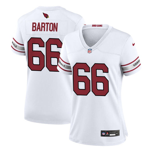 Jackson Barton Arizona Cardinals Nike Women's Game Jersey - White