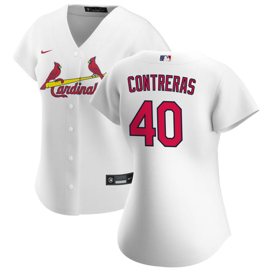 Willson Contreras St. Louis Cardinals Nike Women's Home Replica Jersey - White