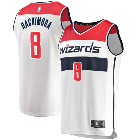 Rui Hachimura Washington Wizards Fanatics Branded 2019/20 Fast Break Replica Player Jersey - Association Edition - White